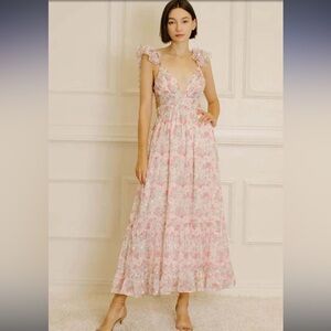 Pink floral Storia dress